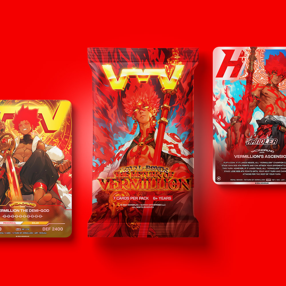 WONDRLND TCG: Royal Bonds: Return of Vermillion Booster Pack