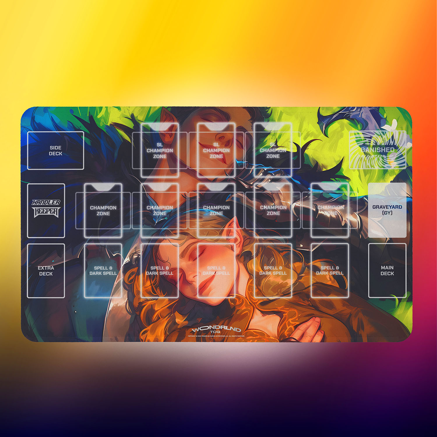 WONDRLND TCG: Game Mat (Virtues)